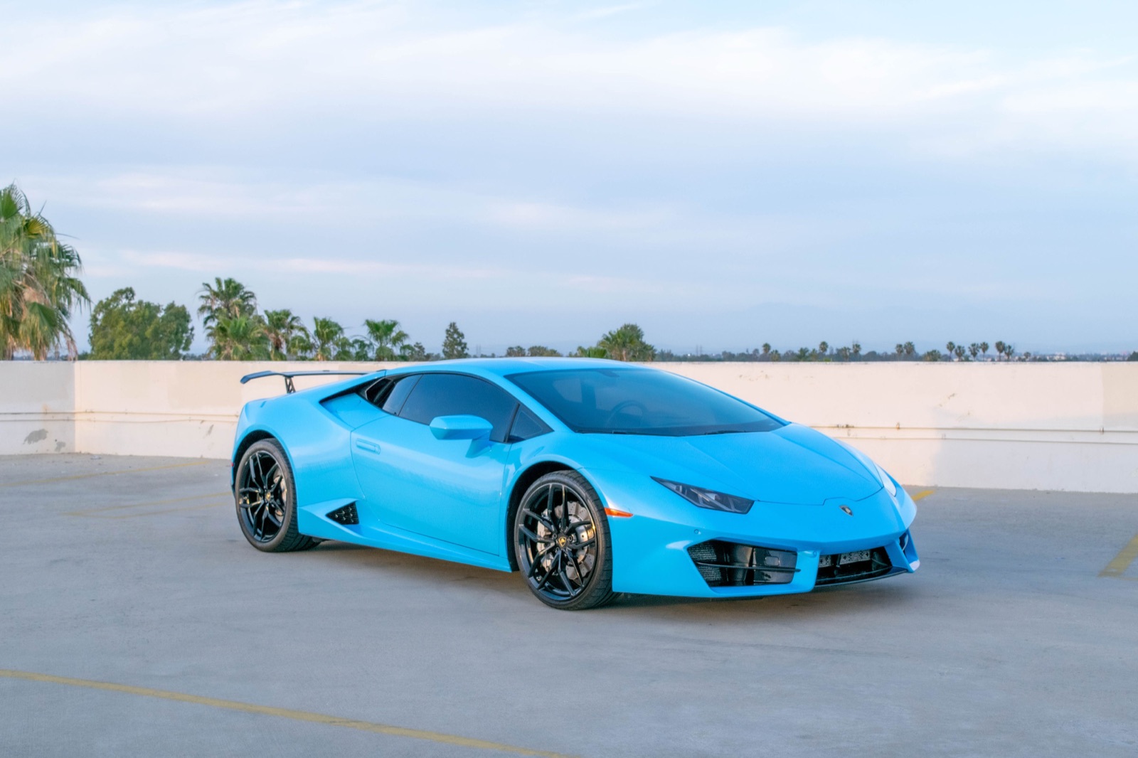 2022 Lamborghini Huracan Evo Spyder (Blue)